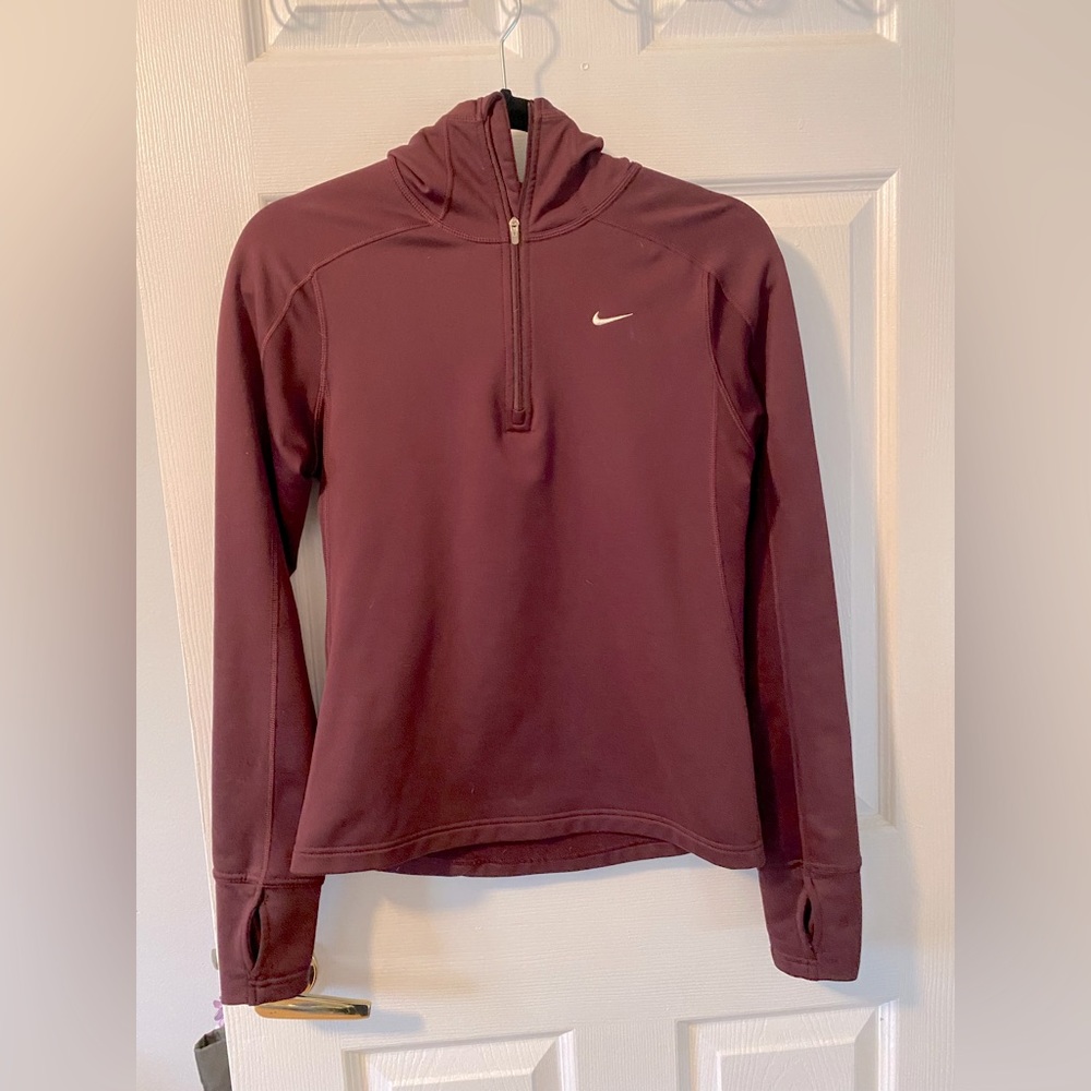 Nike Dry Fit Purple/Plum Hoodie